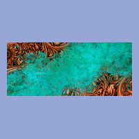 Tooled Leather Turquoise Glitter 11oz Mug Classic Tee | Teevron