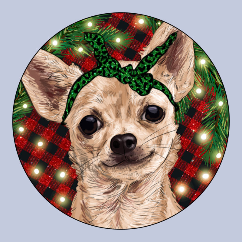 Christmas Chihuahua With Buffalo Plaid Long Sleeve Tee by RanaPortraitStore | Teevron