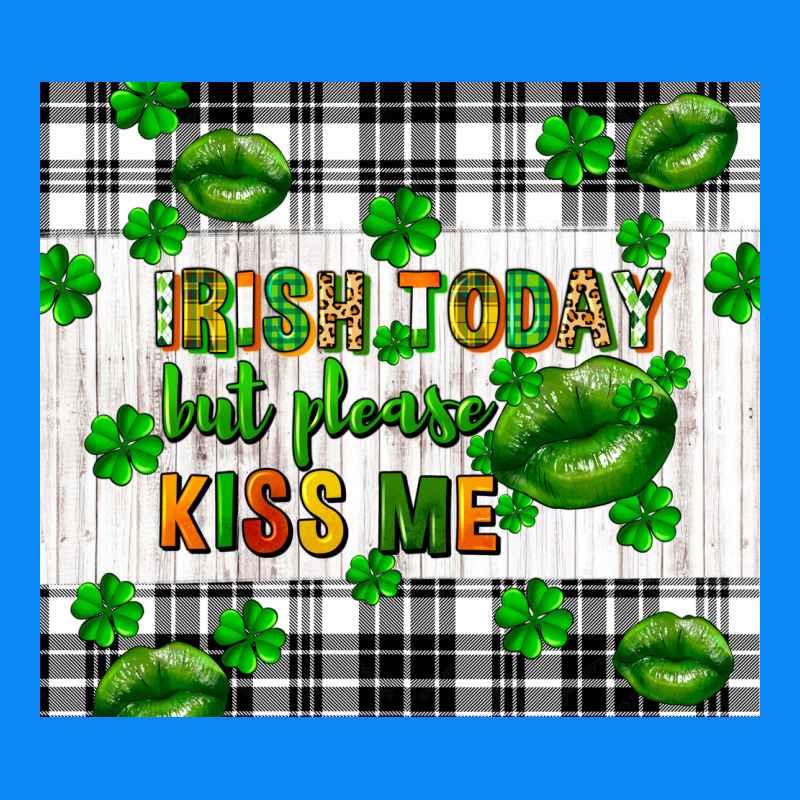 Irish Today But Please Kiss Me St. Patricks Day Zipper Hoodie by FaDigitalArtStudio | Teevron