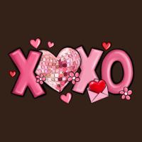 Xoxo Disco Heart Valentine's Day Heavy Core Tee | Teevron