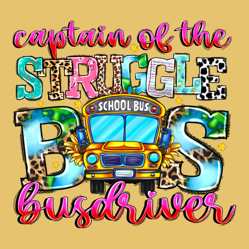 Captain Of The Struggle Bus Bus Premium Sweatshirt by CowhideDigitalArt | Teevron