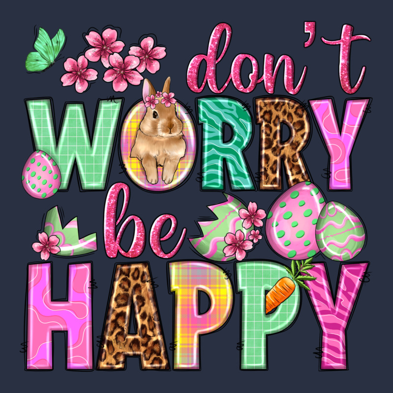 Don't Worry Be Happy Easter Day Heavyweight Sweatshirt by HowdyJamesFarm | Teevron