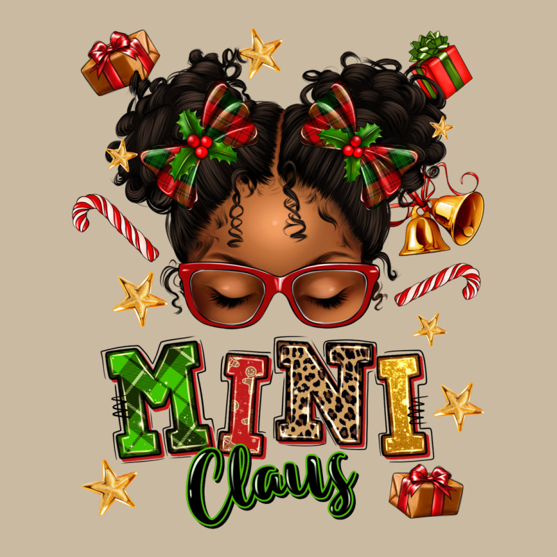 Mini Claus Messy Bun Long Sleeve Tee by texasbilliewilder | Teevron