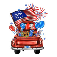 farm truck,america flag | Teevron
