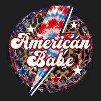 Western American Babe Patriotic Heavyweight Hoodie | Teevron