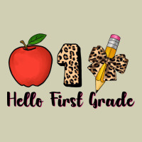 Hello First Grade Leopard 3200x2400 Heavy Core Tee | Teevron
