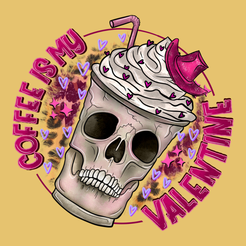 Coffee Is My Valentine Premium Sweatshirt by CowhideDigitalArt | Teevron