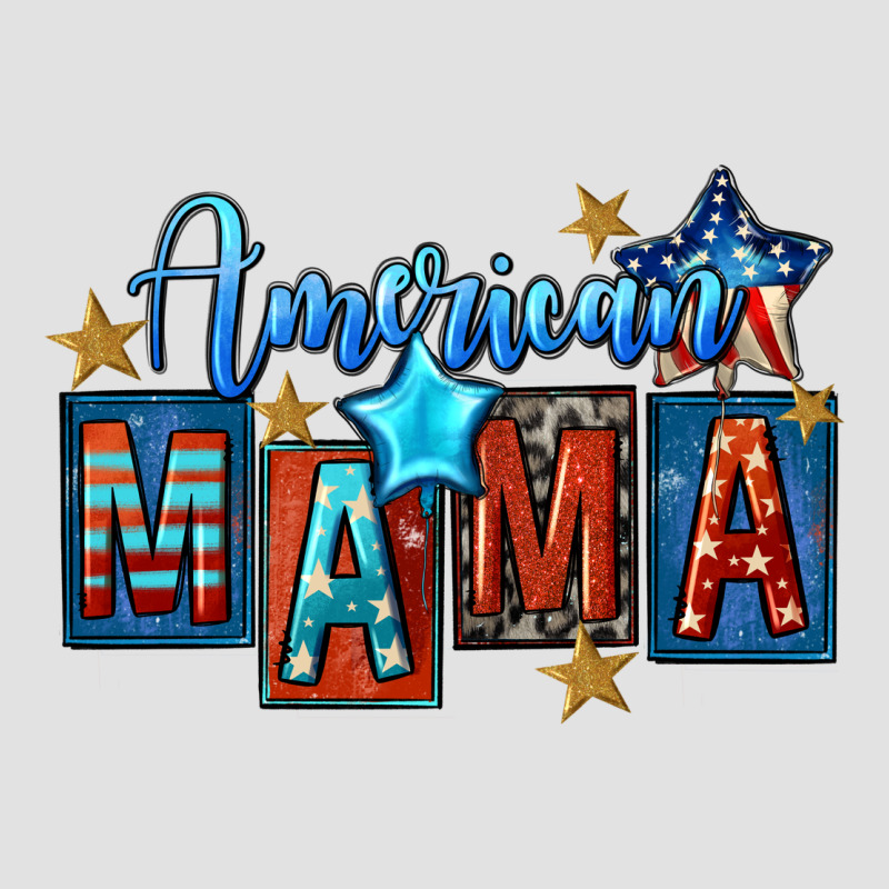 American Mama Mother's Day Premium Hoodie by FaDigitalArtStudio | Teevron