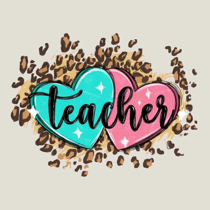 Heart Teacher Heavy Core Tee by MaliasSmallBusiness | Teevron