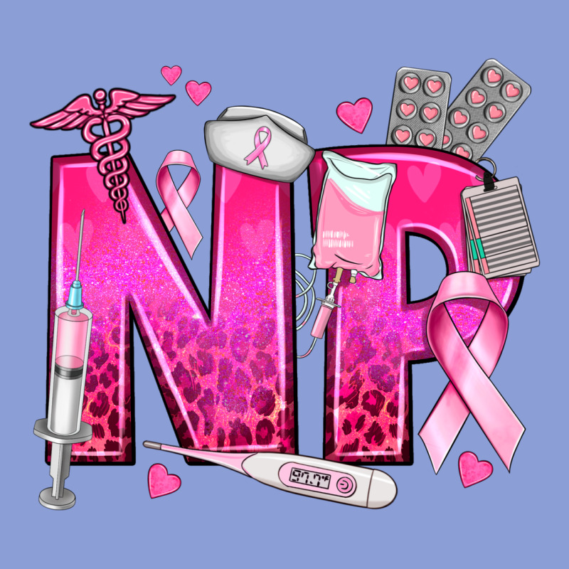 Breast Cancer Np Nurse Practitioner Long Sleeve Tee by texasbilliewilder | Teevron