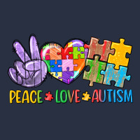 Peace Love Autism Heavyweight Sweatshirt | Teevron