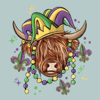 Mardi Gras Cow Heavy Core Tee | Teevron