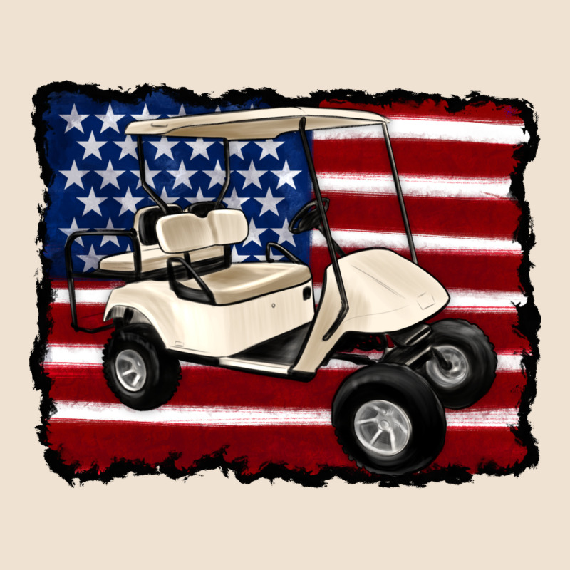 Golf Cart American Flag Urban Hoodie by Artiststas | Teevron