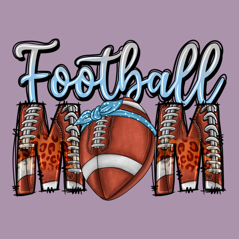 Football Mom Heavyweight Hoodie by CowhideDigitalArt | Teevron