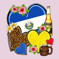 El Salvador Hearts Ladies Tee | Teevron