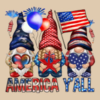 America Y'all With Gnomies Heavyweight Sweatshirt | Teevron