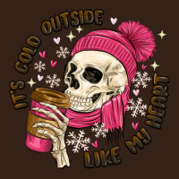 Its Cold Outside Like My Heart Heavy Core Tee | Teevron