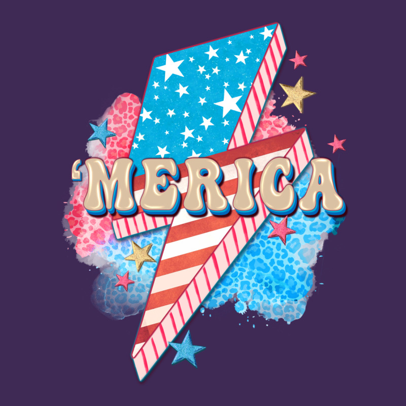 Merica Leopard Lightning Bolt Premium Hoodie by FaDigitalArtStudio | Teevron