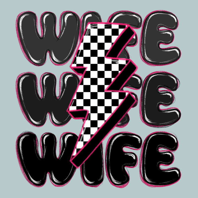 Wife Wife Wife Heavy Core Tee by MaliasSmallBusiness | Teevron