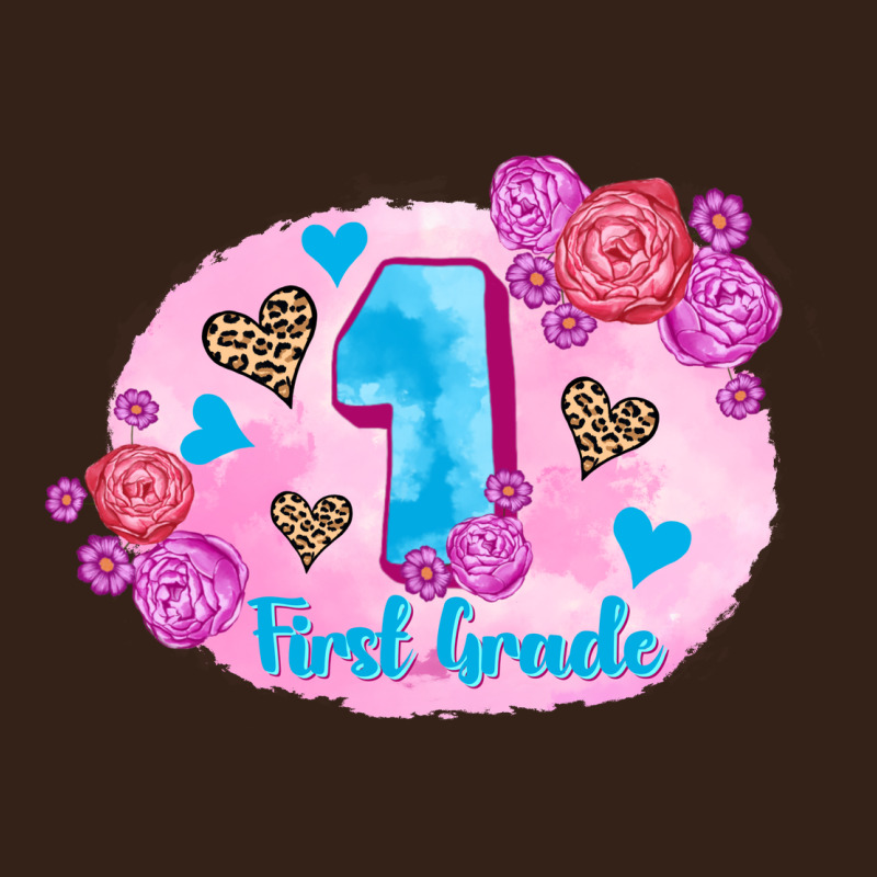 Back To School Flowers First Grade 3200x2400 Heavy Core Tee by AdoDesignShop | Teevron