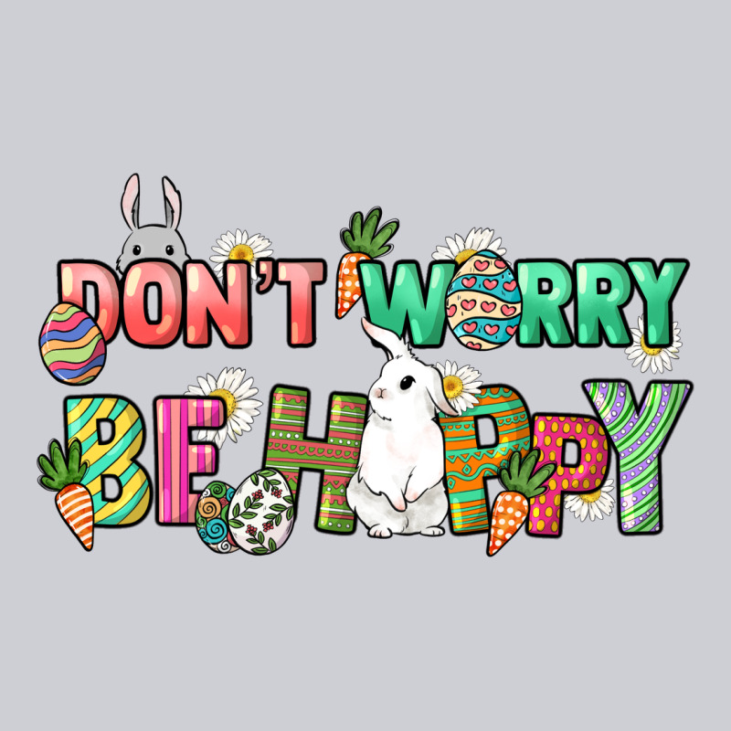 Don't Worry Be Hoppy Easter Day Heavyweight Sweatshirt by HowdyJamesFarm | Teevron