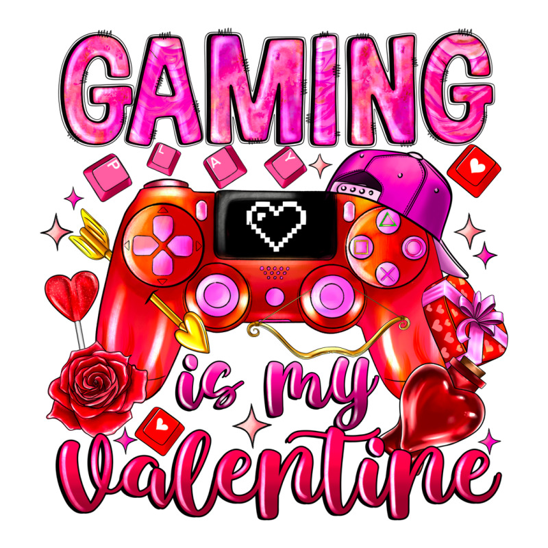 Gaming Is My Valentine Premium Sweatshirt by CowhideDigitalArt | Teevron
