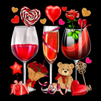Valentines Day Wine Glasses Premium Tee | Teevron