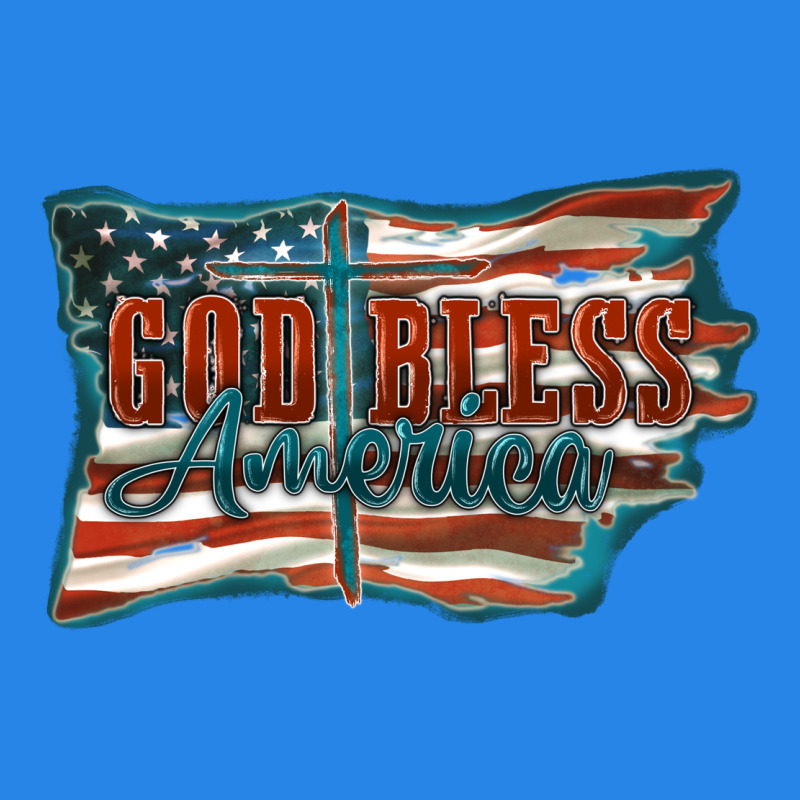 God Bless America Premium Hoodie by FaDigitalArtStudio | Teevron