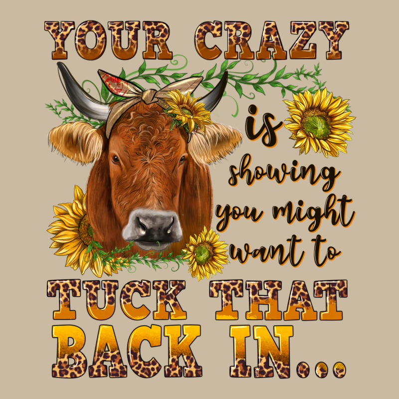 Your Crazy Is Showing Long Sleeve Tee by NancyCooperArtShop | Teevron