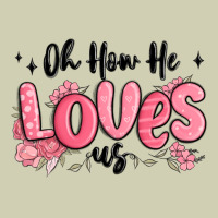 Oh How He Loves Us Heavy Core Tee | Teevron