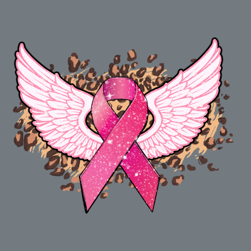 Cancer Ribbon Angel Wings Cancer Awareness Heavyweight Sweatshirt by HowdyJamesFarm | Teevron
