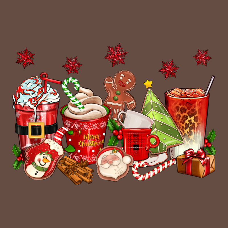 Christmas Coffee Cups Long Sleeve Tee by texasbilliewilder | Teevron