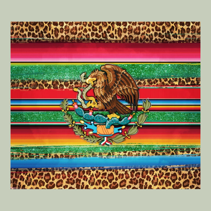 Serape Leopard Mexican Long Sleeve Tee by Jasminsmagicworld | Teevron