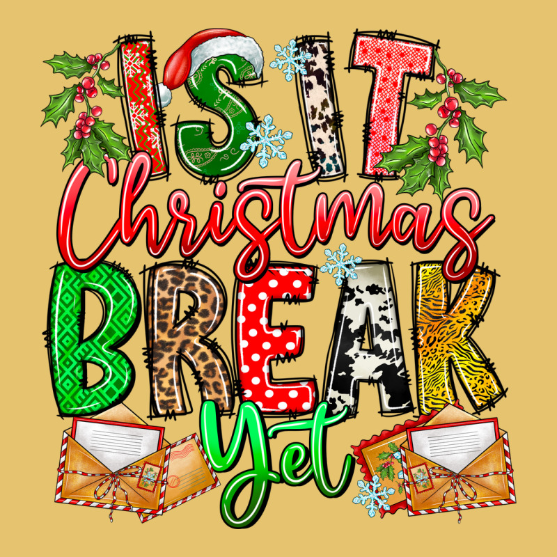 Is It Christmas Break Yet Premium Sweatshirt by CowhideDigitalArt | Teevron