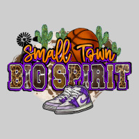 Small Town Big Spirit Basketball Premium Tee | Teevron