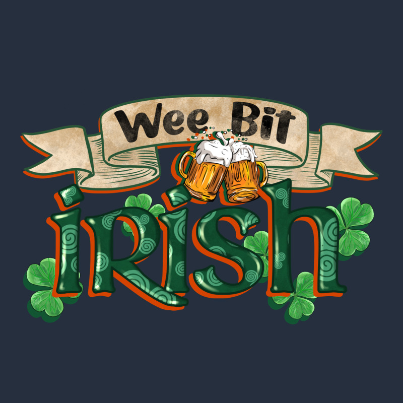 Wee Bit Irish St Patricks Day Zipper Hoodie by FaDigitalArtStudio | Teevron
