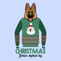 German Shepherd Dog Christmas Urban Heavy Tee | Teevron
