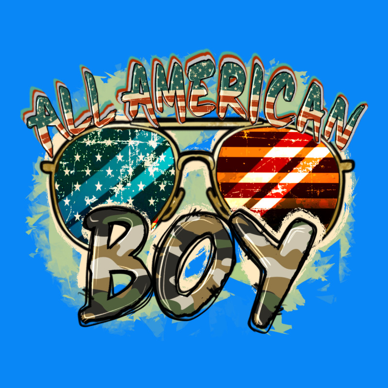 All American Boy 4th Of July Zipper Hoodie by FaDigitalArtStudio | Teevron