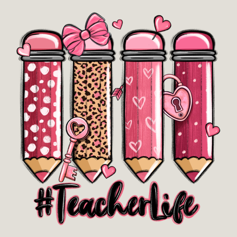 Valentine's Day Teacher Life Pencils Heavy Core Tee by MaliasSmallBusiness | Teevron