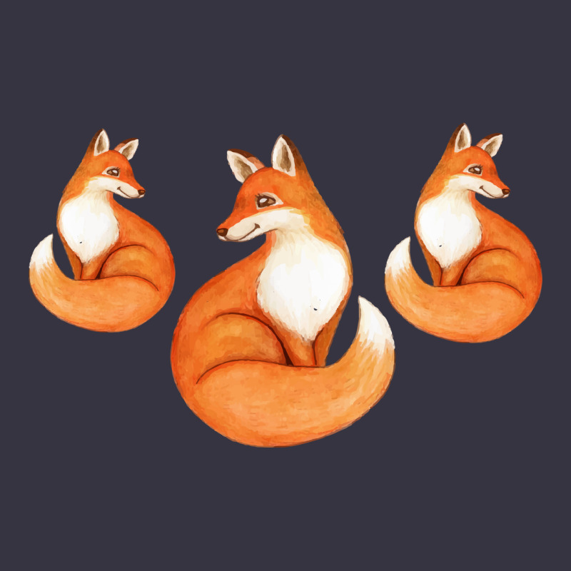 Three Little Foxes In Fox Family I Gift Vintage Hoodie by Bettercallsaul | Teevron