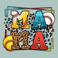 Leopard Softball And Baseball Mama Mother's Day Premium Sweatshirt | Teevron