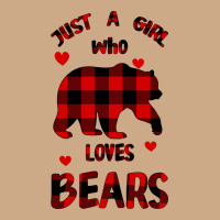 Just A Girl Who Loves Bears Vintage Hoodie | Teevron
