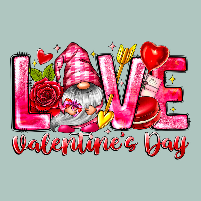 Love Valentines Day Gnome Premium Sweatshirt by CowhideDigitalArt | Teevron