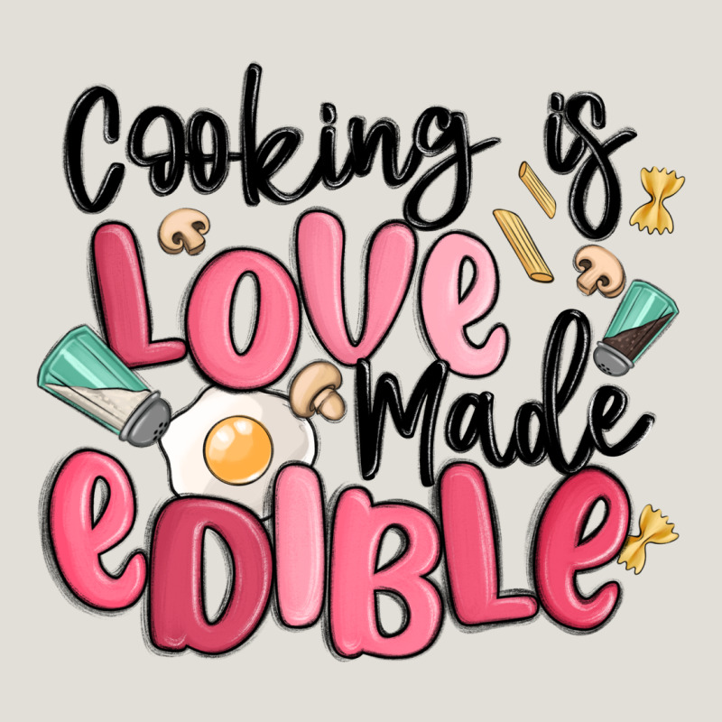 Cooking Is Love Made Edible Heavy Core Tee by MaliasSmallBusiness | Teevron