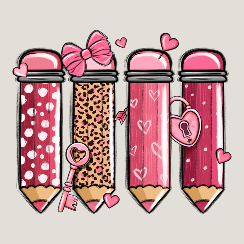 Valentine' Day Teacher School Pencils Heavy Core Tee by MaliasSmallBusiness | Teevron