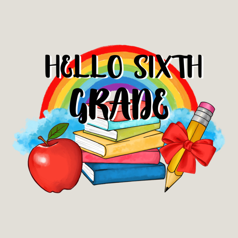 Back To School Hello Sixth Grade 3200x2400 Heavy Core Tee by AdoDesignShop | Teevron