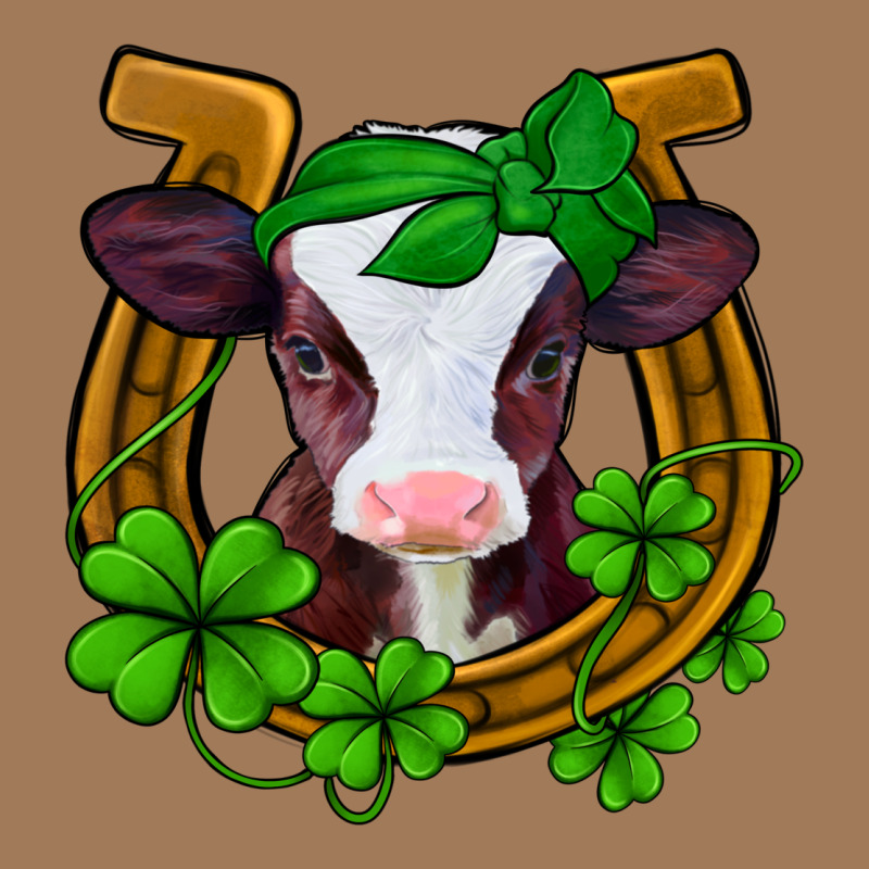 Lucky Horseshoe 4 Leaf Clover Baby Calf Classic Tee by Jasminsmagicworld | Teevron