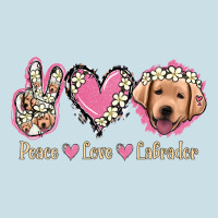 Peace Love Labrador Ladies Tee | Teevron