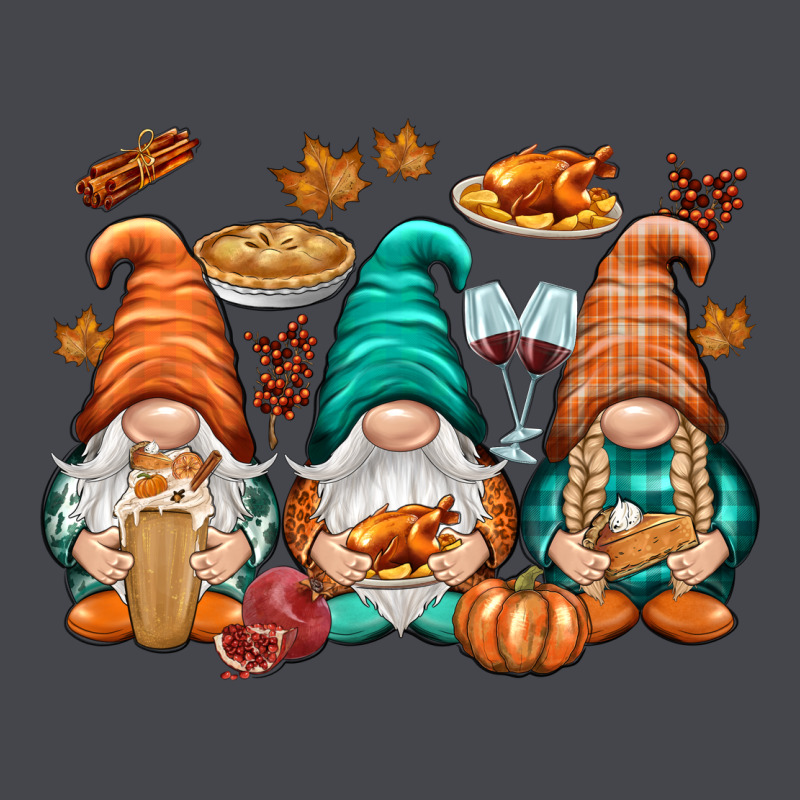 Thanksgiving Gnomes Long Sleeve Tee by NancyCooperArtShop | Teevron