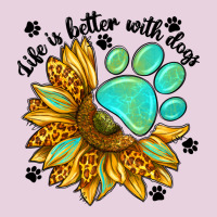 Life Is Better With Dogs Ladies Tee | Teevron